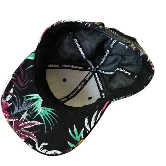 VEZA SUR Brewing Company Miami Tropical Print Base Ball Cap / Hat - Picture 7 of 11